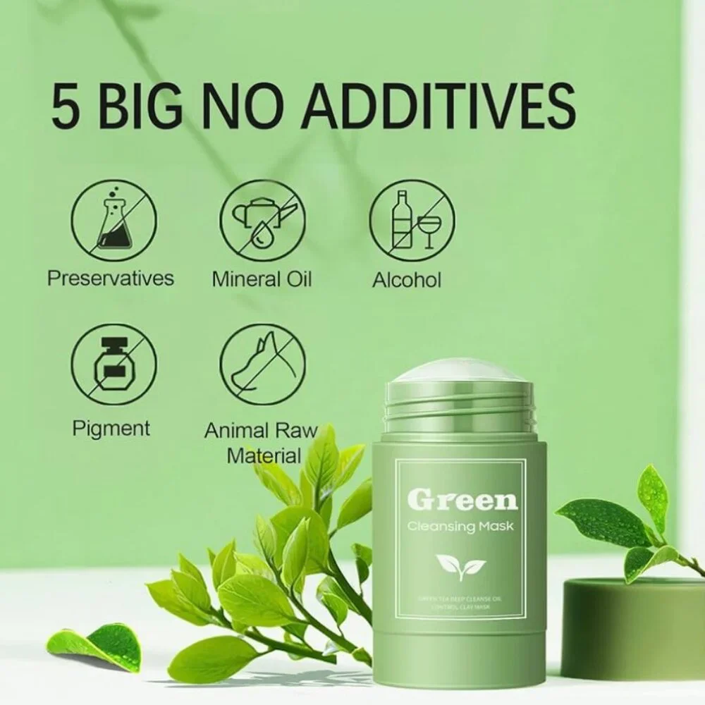 NEW 2 Sticks Green Tea Mask Sticks Sealed Oil Control 1.42oz X2 Total almost 3oz